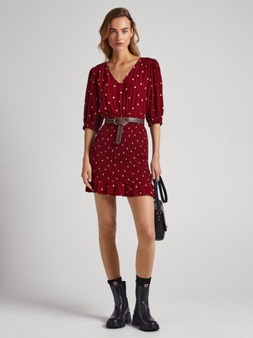 Pepe Jeans Dress 'Gunila' in Red