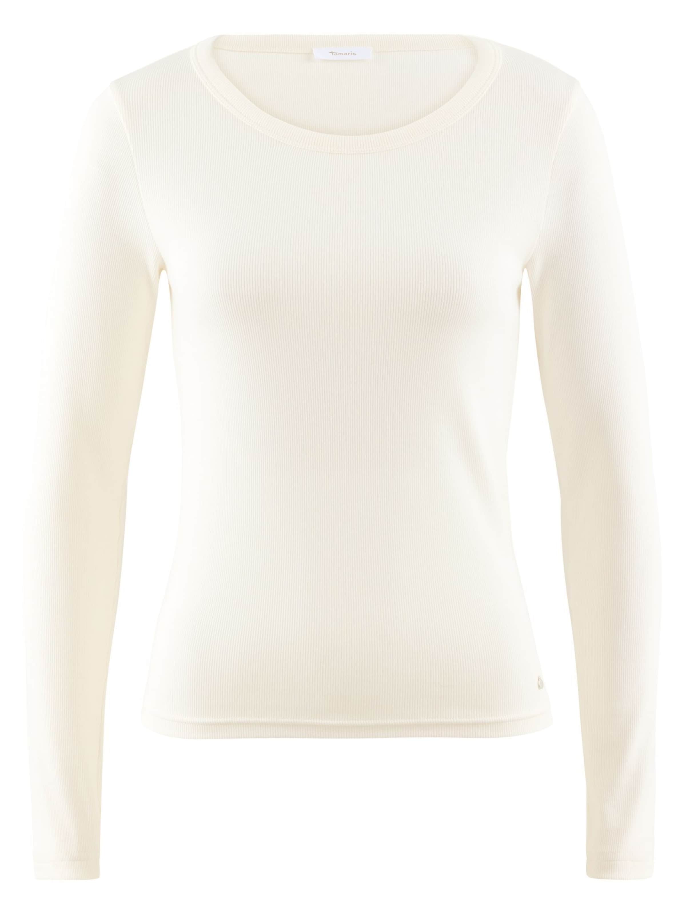 Tamaris Shirt in L in wollweiß, Produktansicht