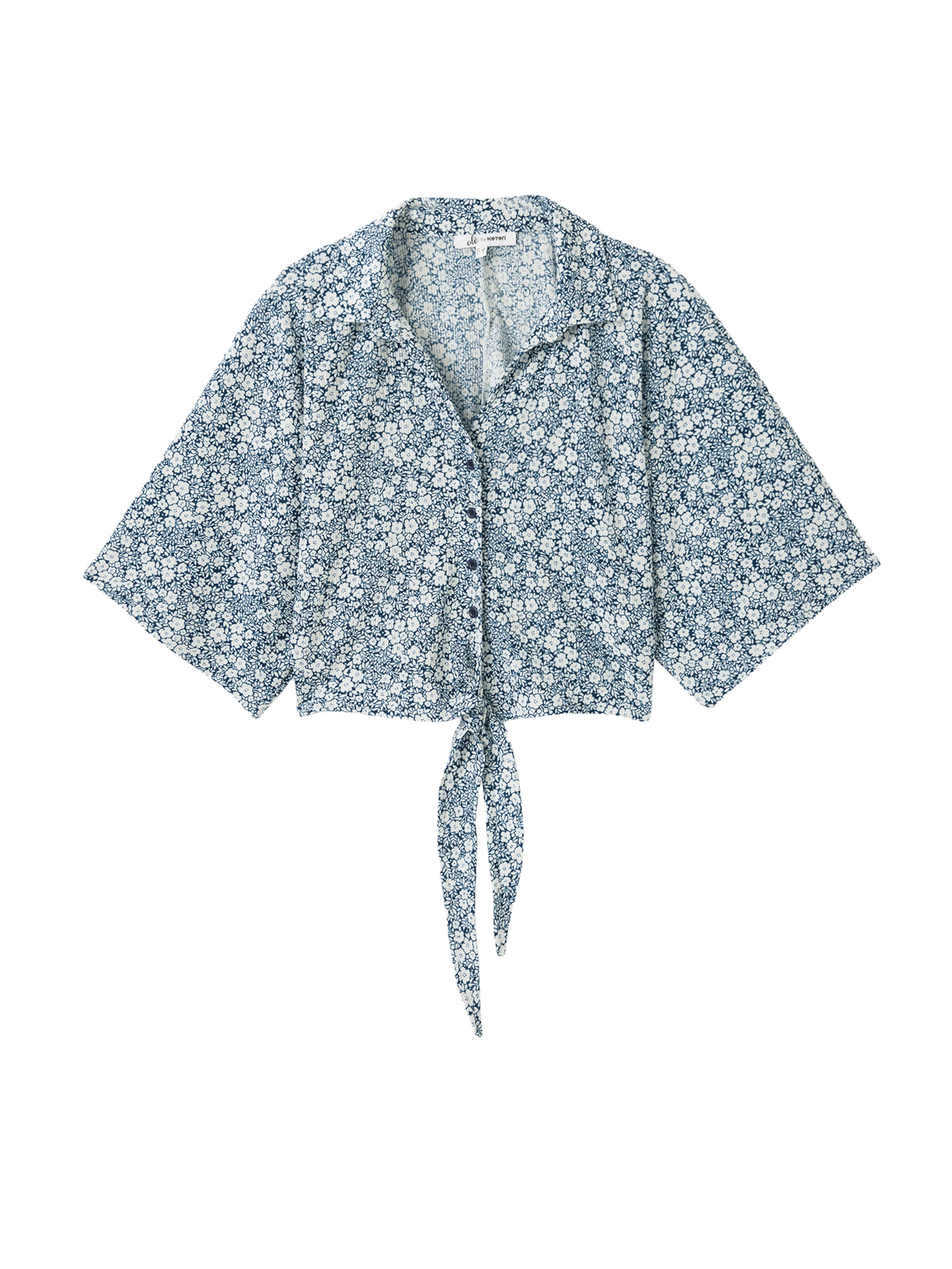 Koton Shirt in XS in dunkelblau, Produktansicht