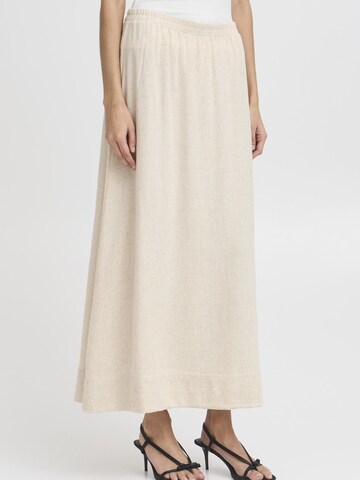 Gonna ' BYFILINEN ' di b.young in beige