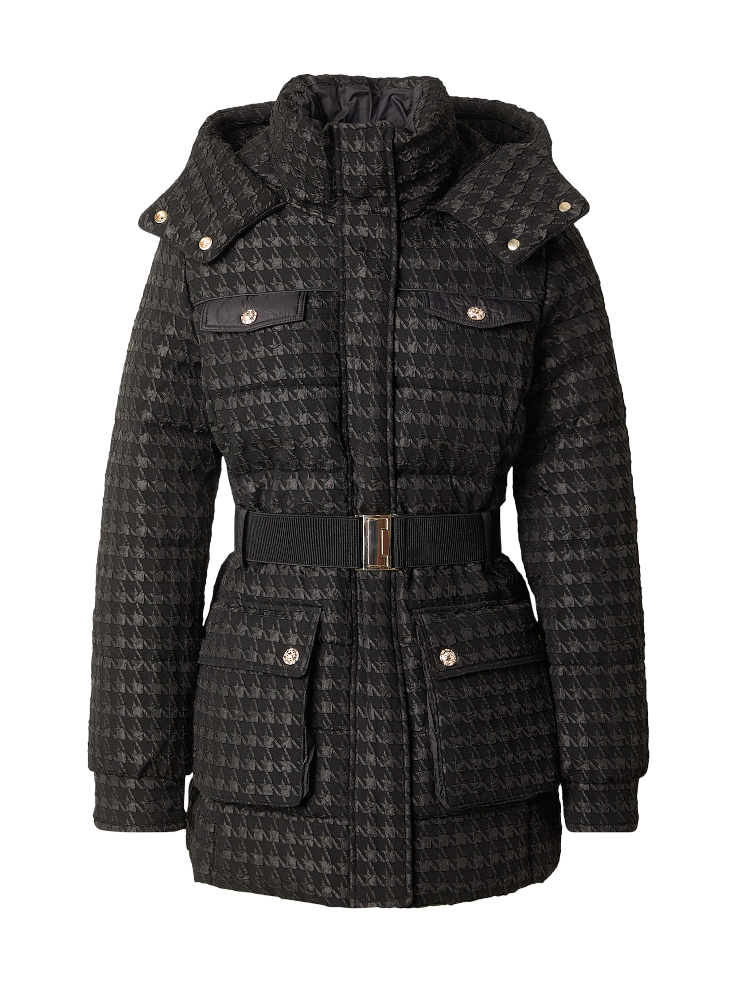 Morgan Χειμερινό μπουφάν '242-GIVAL' σε μαύρο: μπροστά