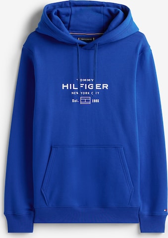 Sweat-shirt TOMMY HILFIGER en bleu : devant