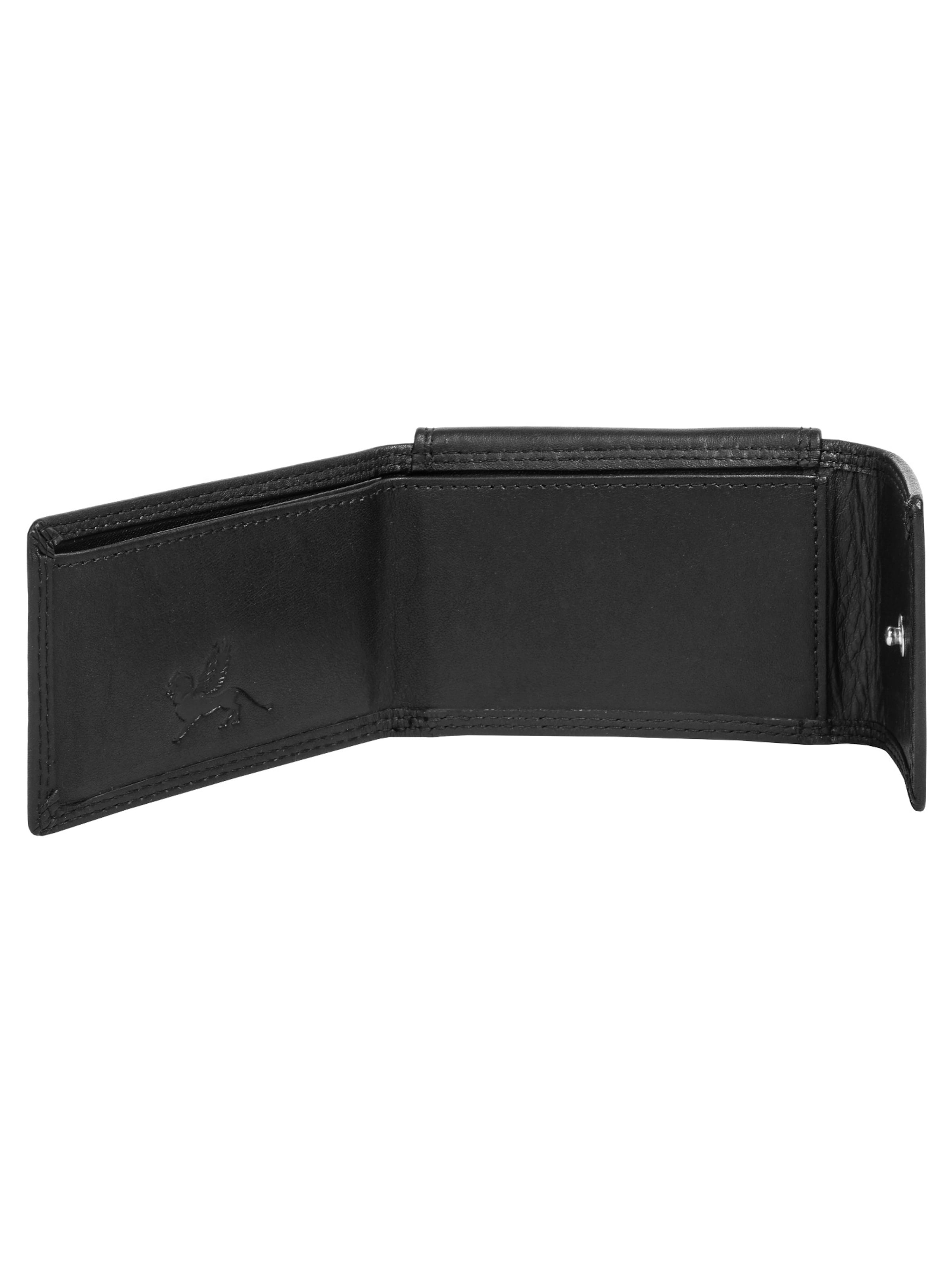 mano Wallet 'SUTURA' in Black