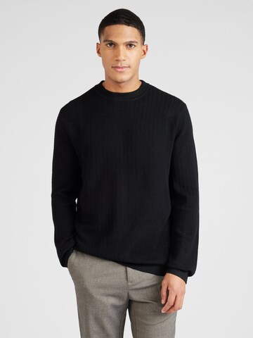 Tiger of Sweden Sweater 'ELSSLER' in Black: front