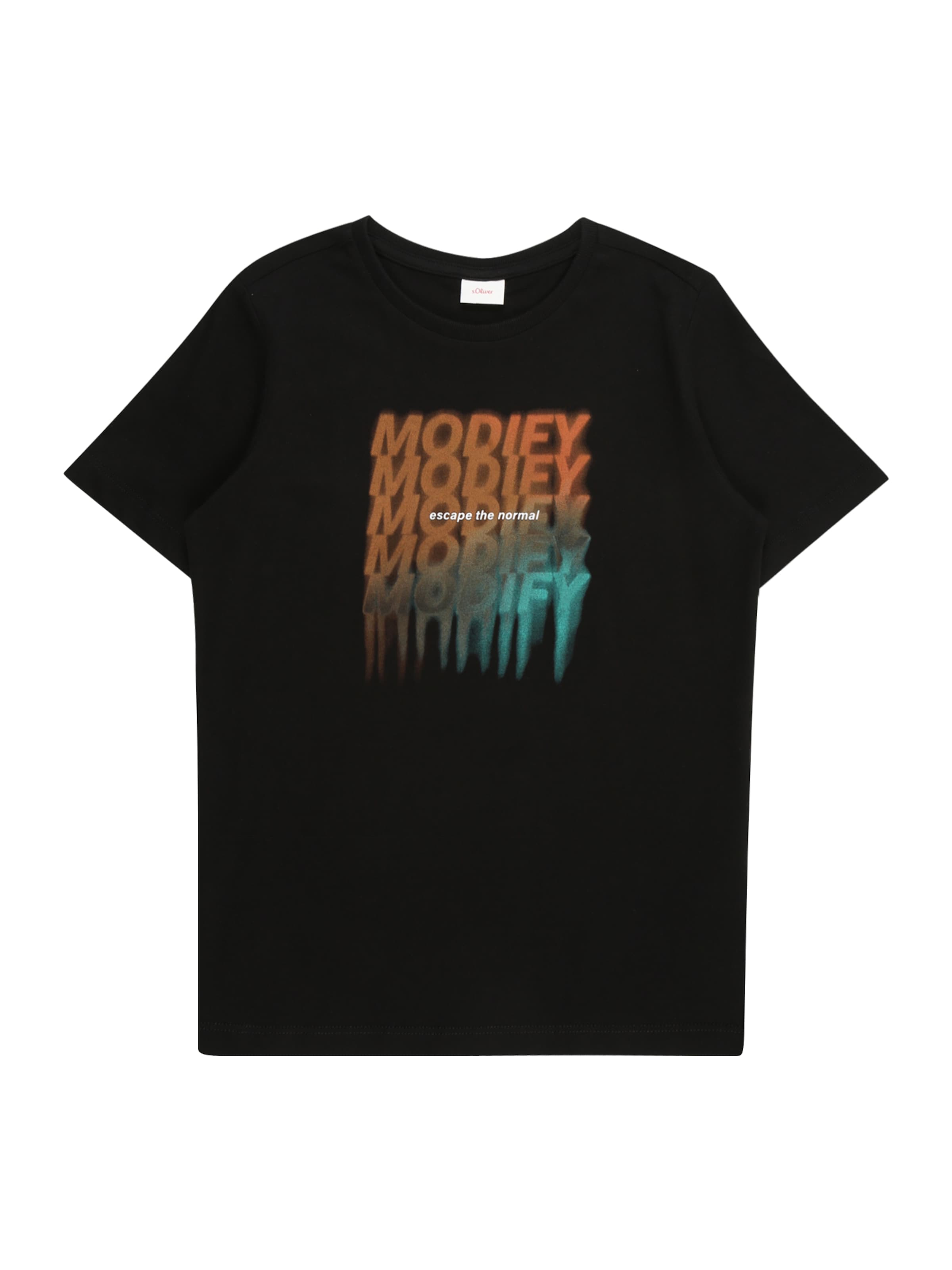 T-Shirt s.Oliver en noir : devant