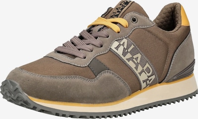 NAPAPIJRI Matalavartiset tennarit värissä beige / ruskea / keltainen / taupe, Tuotenäkymä
