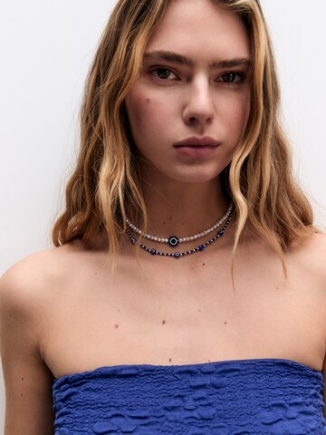 Pull&Bear Necklace in Blue