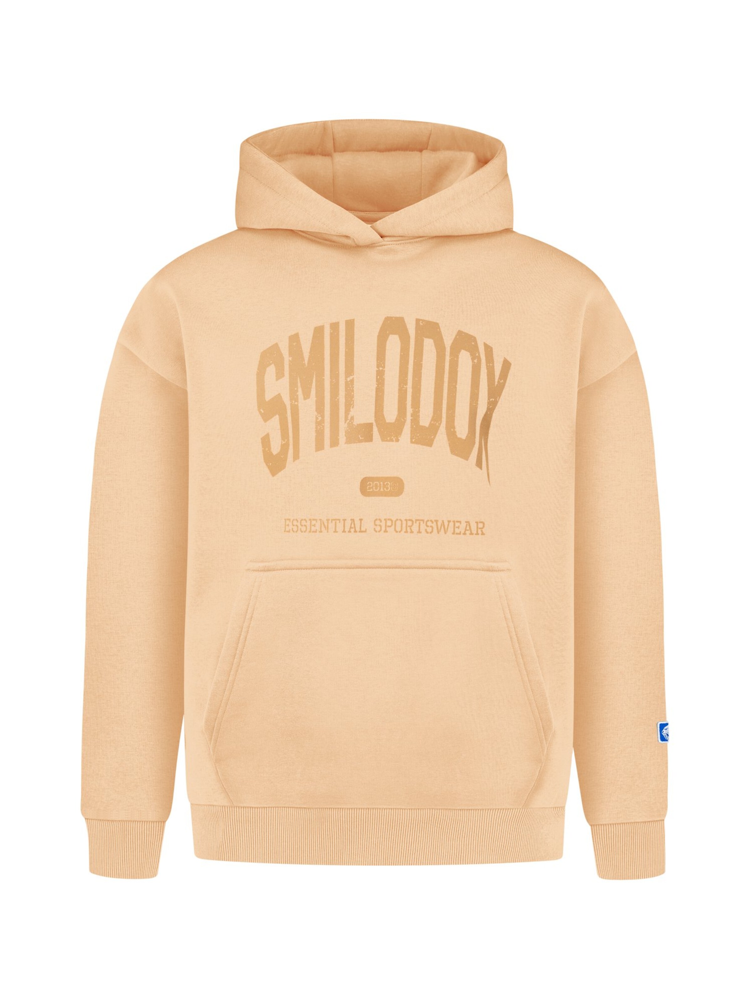 Smilodox Sweatvest in Beige: voorkant