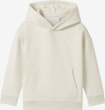 TOM TAILOR Sweatshirt in Weiß: Vorderseite