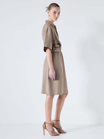 Ipekyol Shirt Dress in Brown