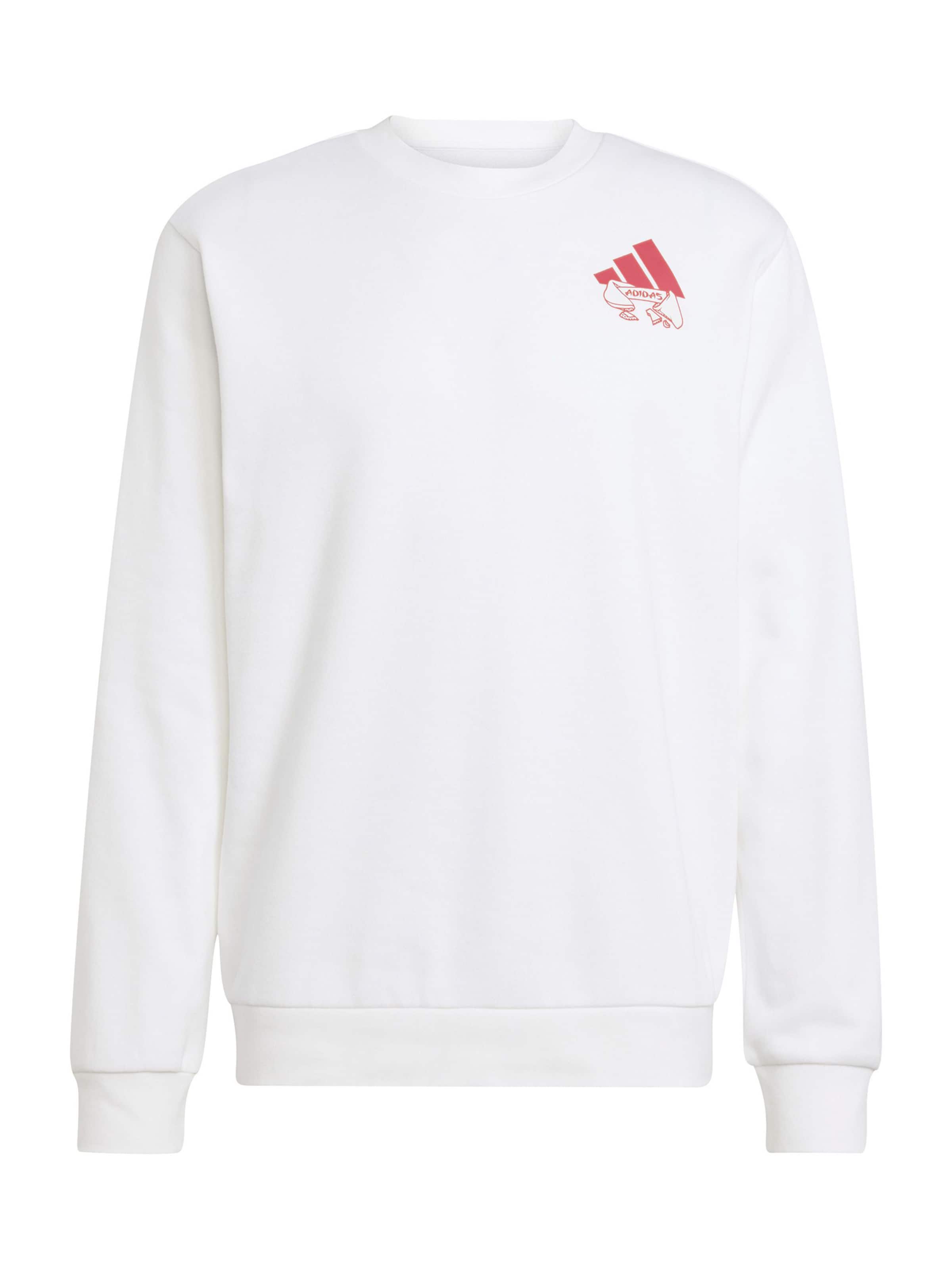 ADIDAS SPORTSWEAR Sportsweatshirt 'NOODLE' i hvid: forside