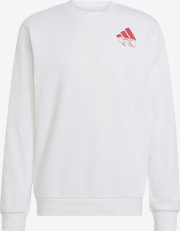 ADIDAS SPORTSWEARSportska sweater majica 'NOODLE' - bijela boja: prednji dio