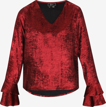 faina Blouse in Red: front