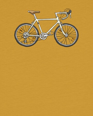 watabout.kids Shirt 'Doodle Bike' in Geel