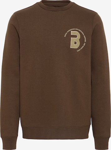 BLEND Sweatshirt 'BHFLORIAN' in Bruin: voorkant