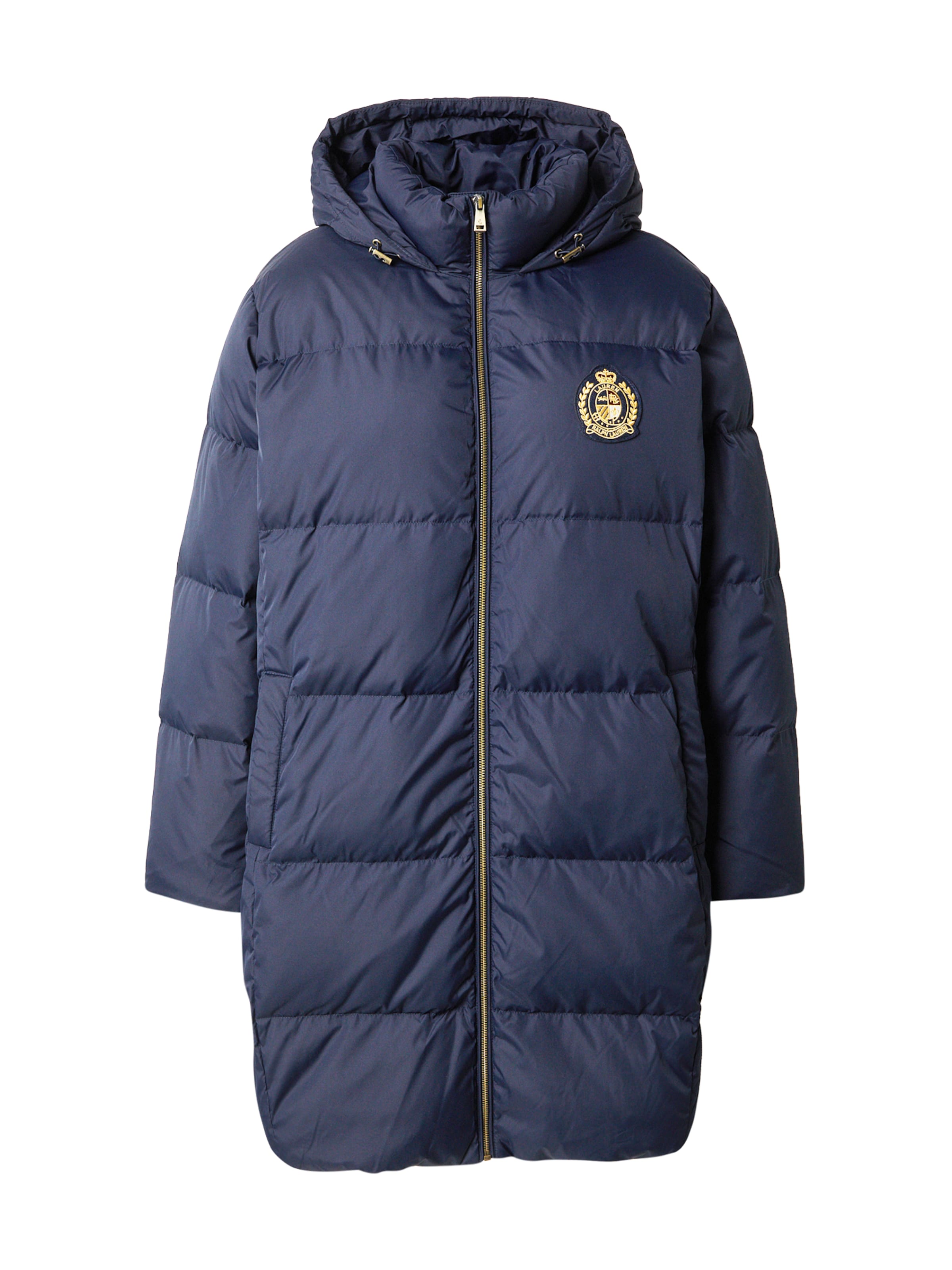 Lauren Ralph Lauren Plus Wintermantel in Blauw: voorkant