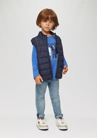 T-Shirt s.Oliver en bleu