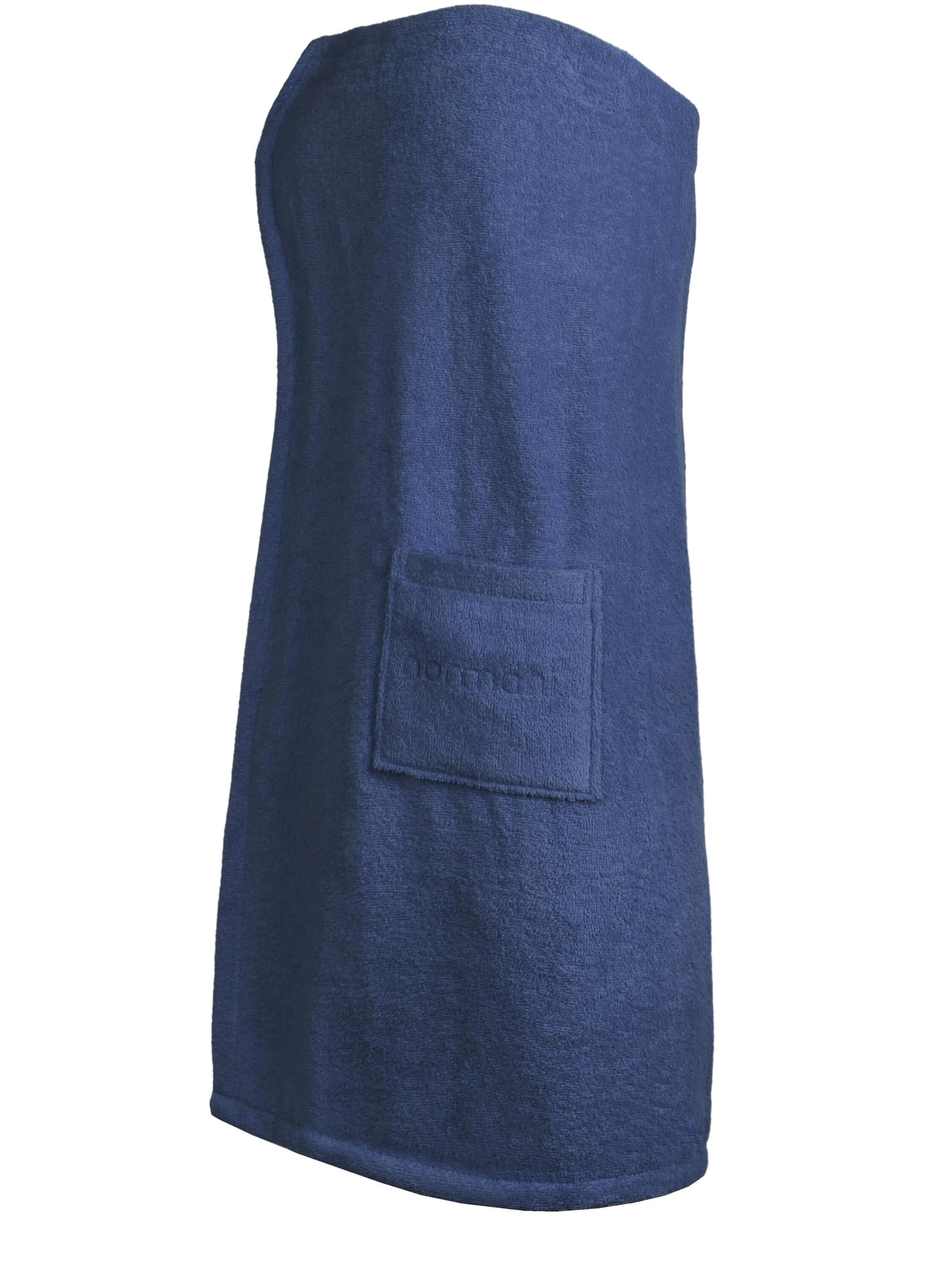 Peignoir court 'Mardin' normani en bleu