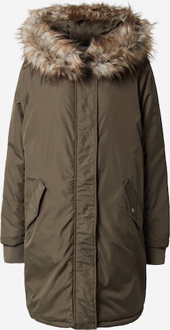 ABOUT YOU Between-seasons parka 'Bianca' in Green: front