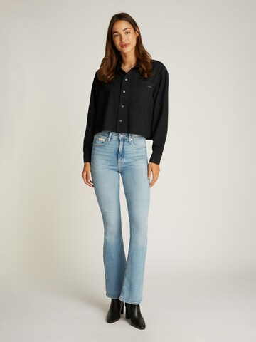 Calvin Klein Jeans Bluse in Schwarz