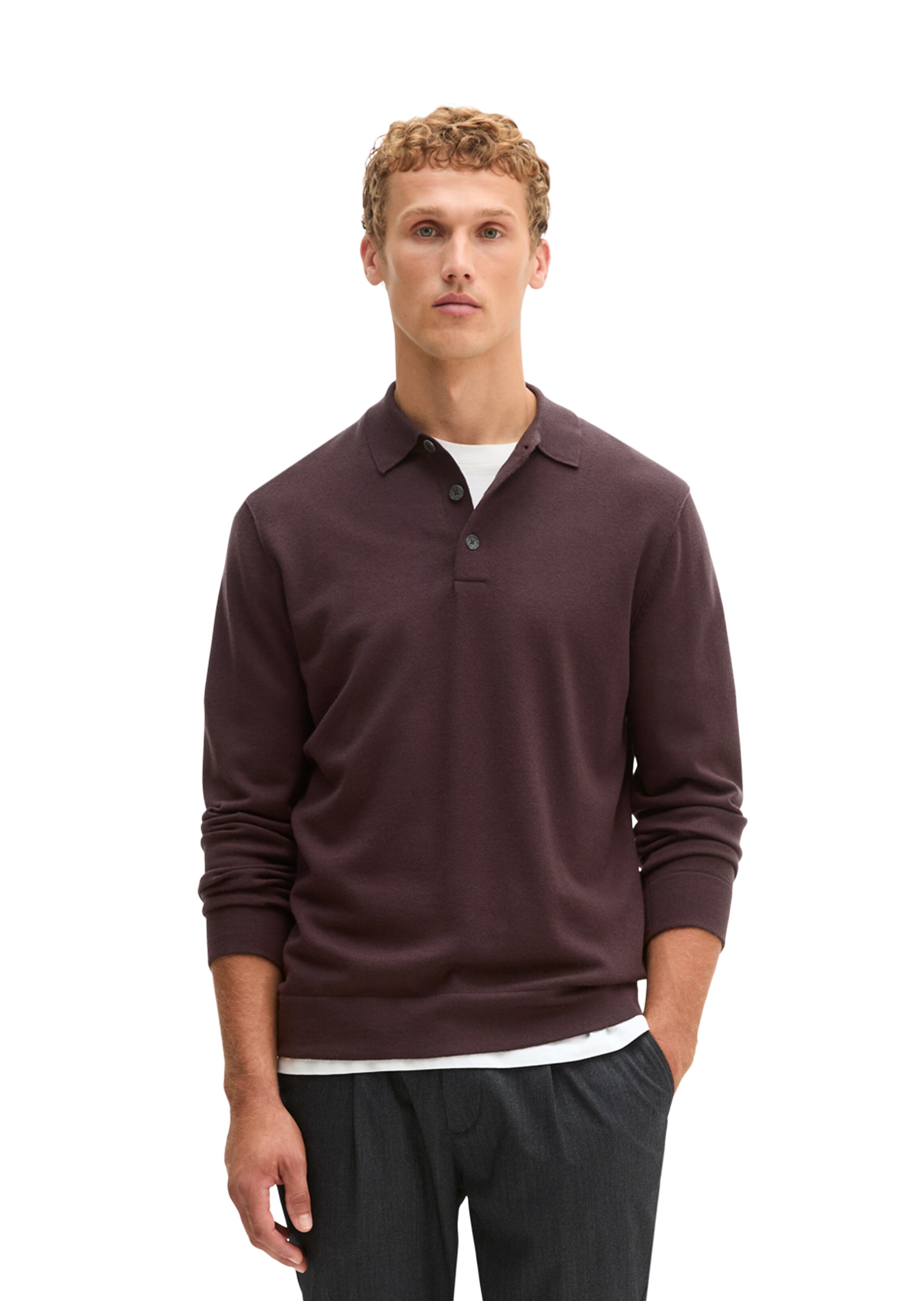 Marc O'Polo Shirt in Lila: Vorderseite