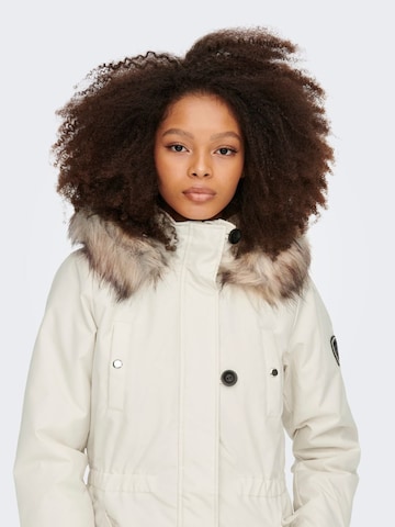 ONLY Winter Parka 'Iris' in Beige