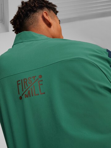 PUMA Športna jakna 'First Mile' | zelena barva