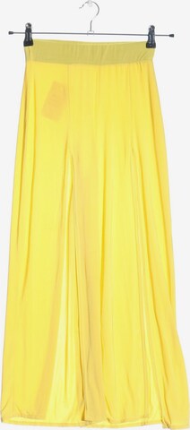 Boohoo Pants in XS in Yellow: front