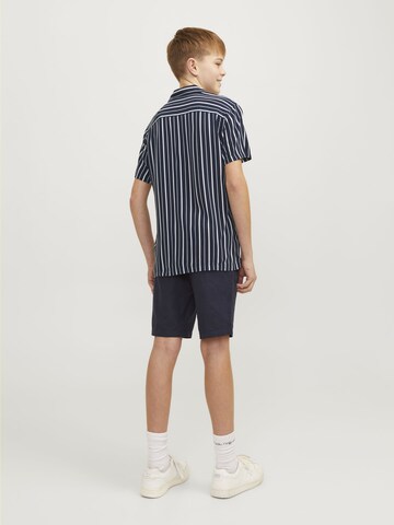 Fit confort Chemise Jack & Jones Junior en bleu