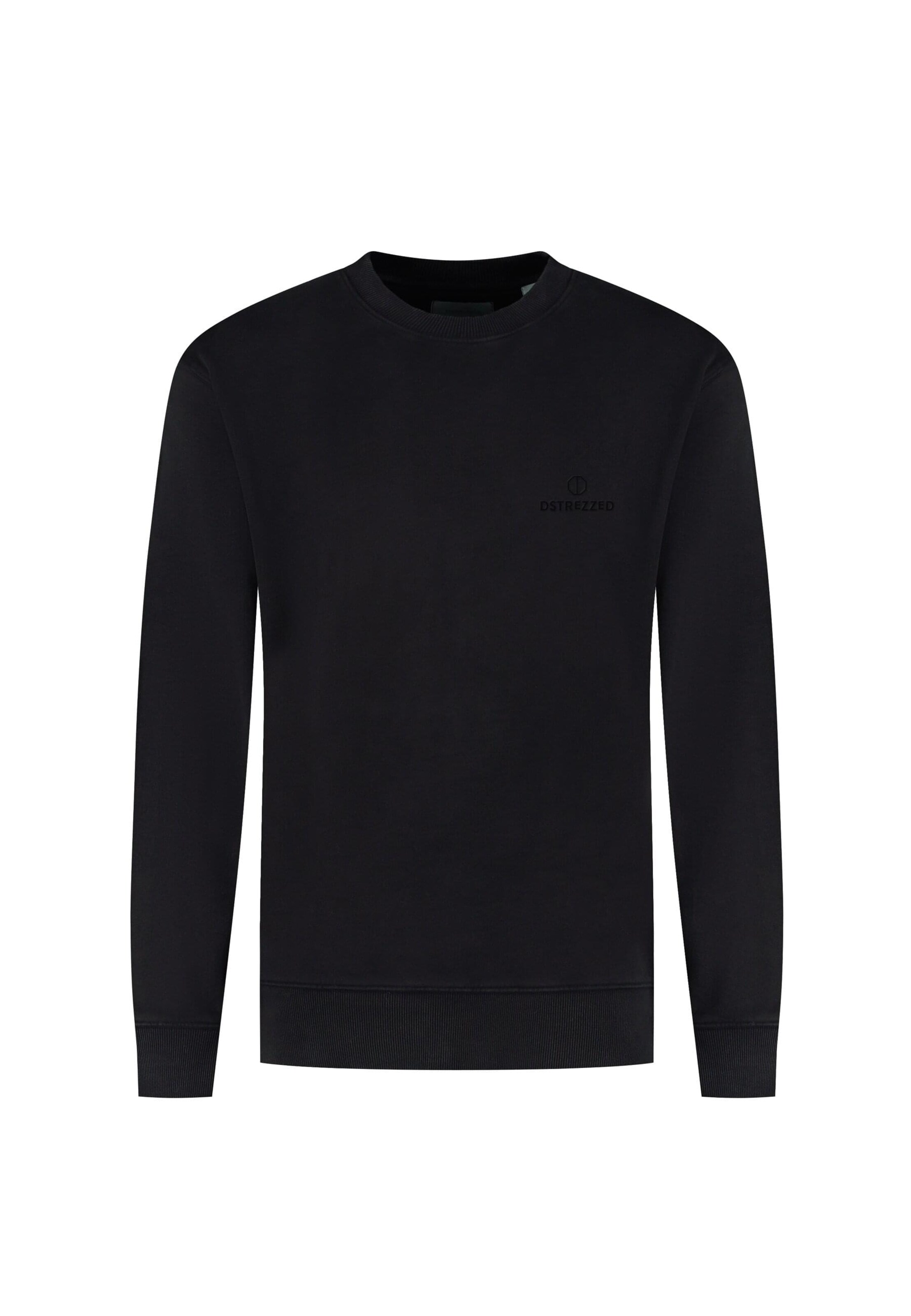 Dstrezzed Sweatshirt 'Nikol' in Black: front