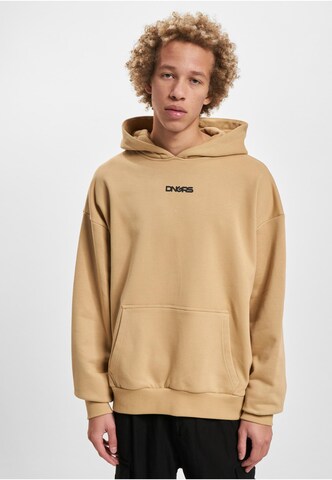 Dangerous DNGRS Sweatshirt 'Brave' in Beige: Vorderseite