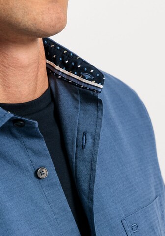 OLYMP Regular Fit Businesshemd in Blau