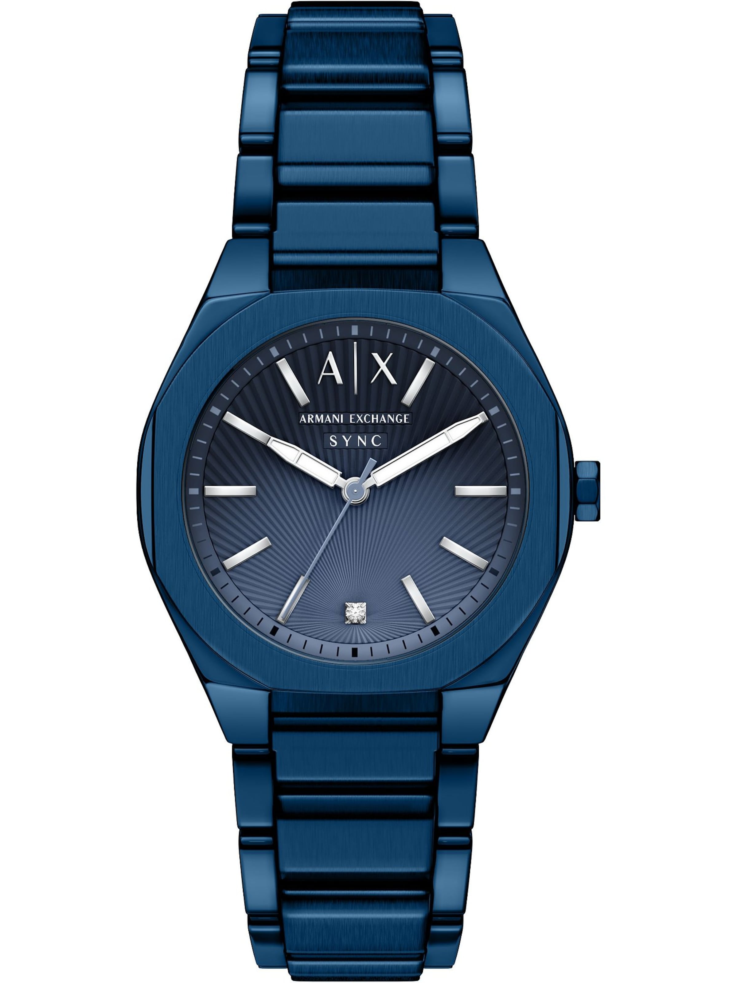 ARMANI EXCHANGE Analog Watch in Blue: front