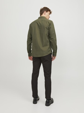 JACK & JONES Comfort Fit Hemd in Grün