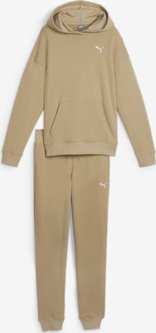 PUMA Tracksuit in Beige: front