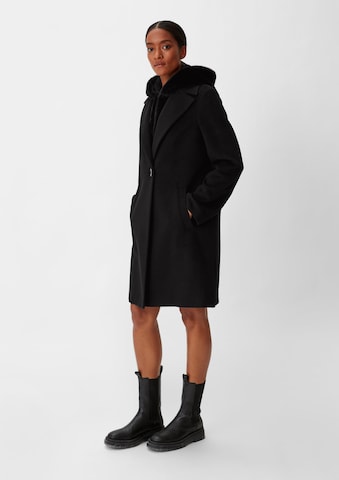 Manteau mi-saison COMMA en noir