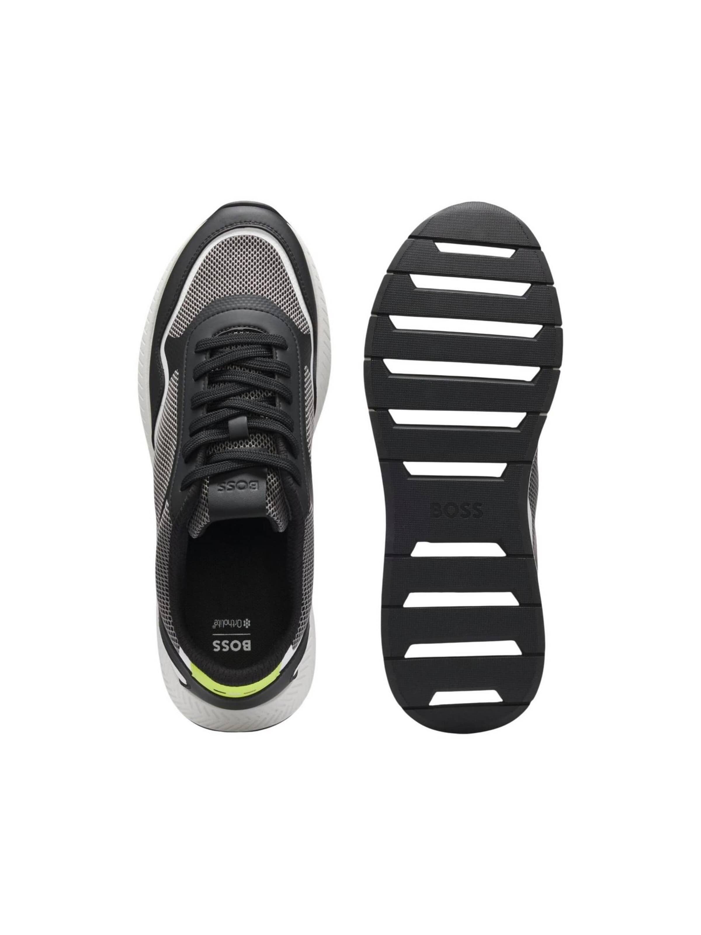 BOSS - Zapatillas deportivas bajas 'Titanium Runn methal 50568928' en gris