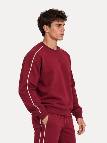 Sweat-shirt 'Brenvaro' Smilodox en rouge