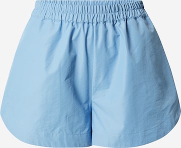 NORR Regular Pants 'Cora' in Blue: front