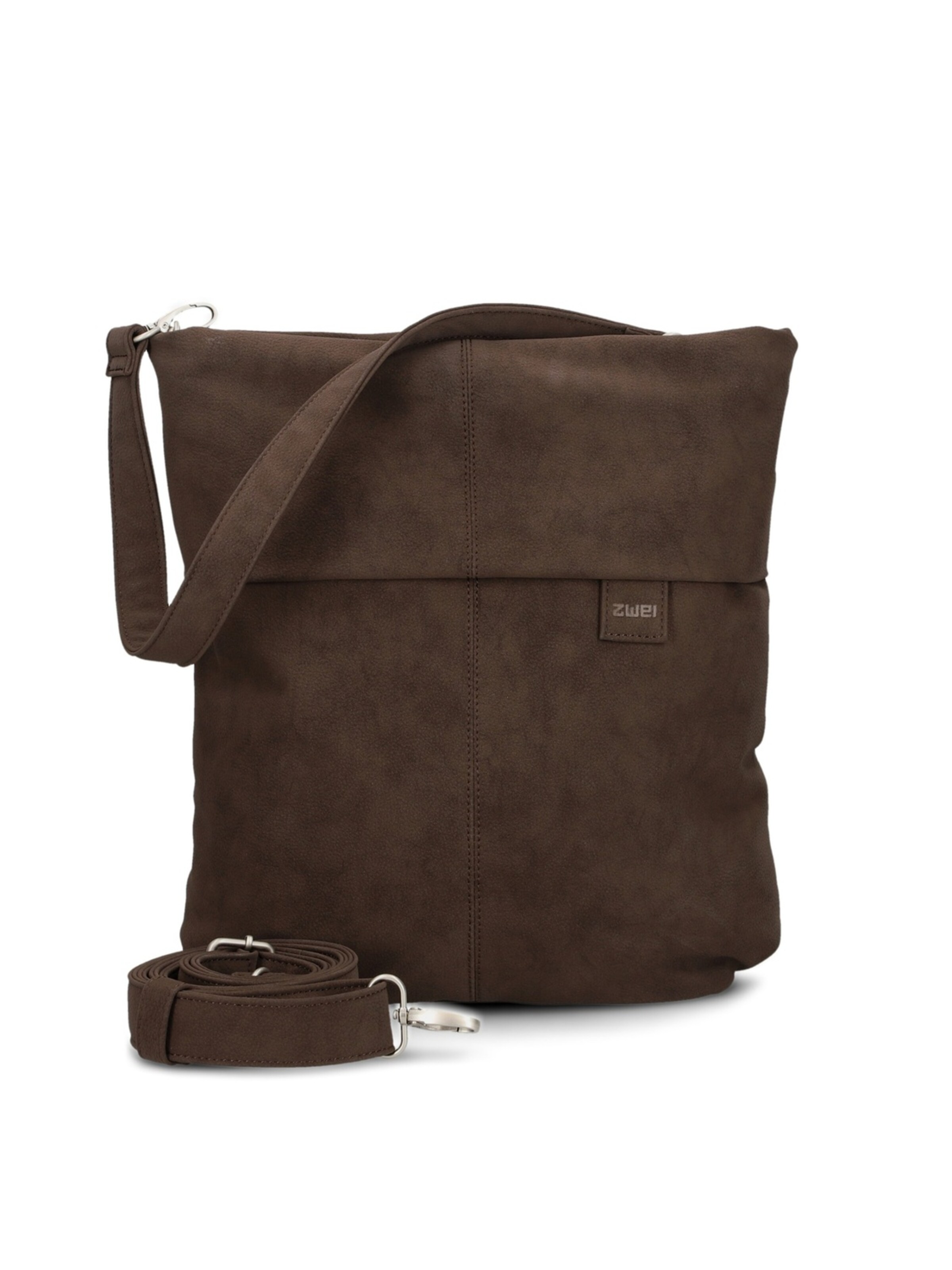 Borsa a spalla 'MADEMOISELLE.M M12' di ZWEI in marrone