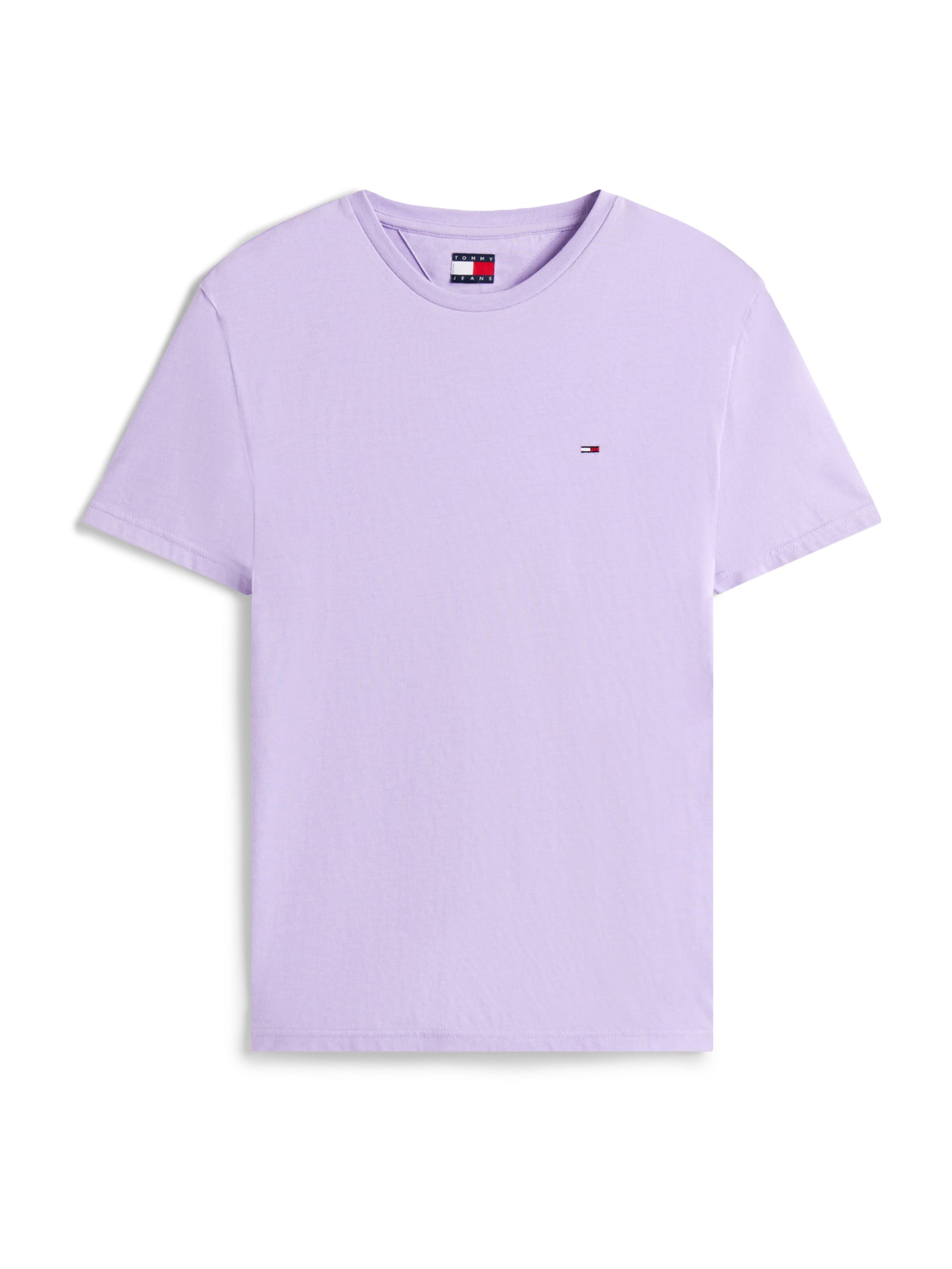 Tommy Jeans T-Shirt 'JASPE' in Lila: Vorderseite