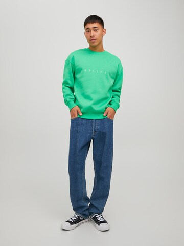 JACK & JONES Sweatshirt 'COPENHAGEN' i grön