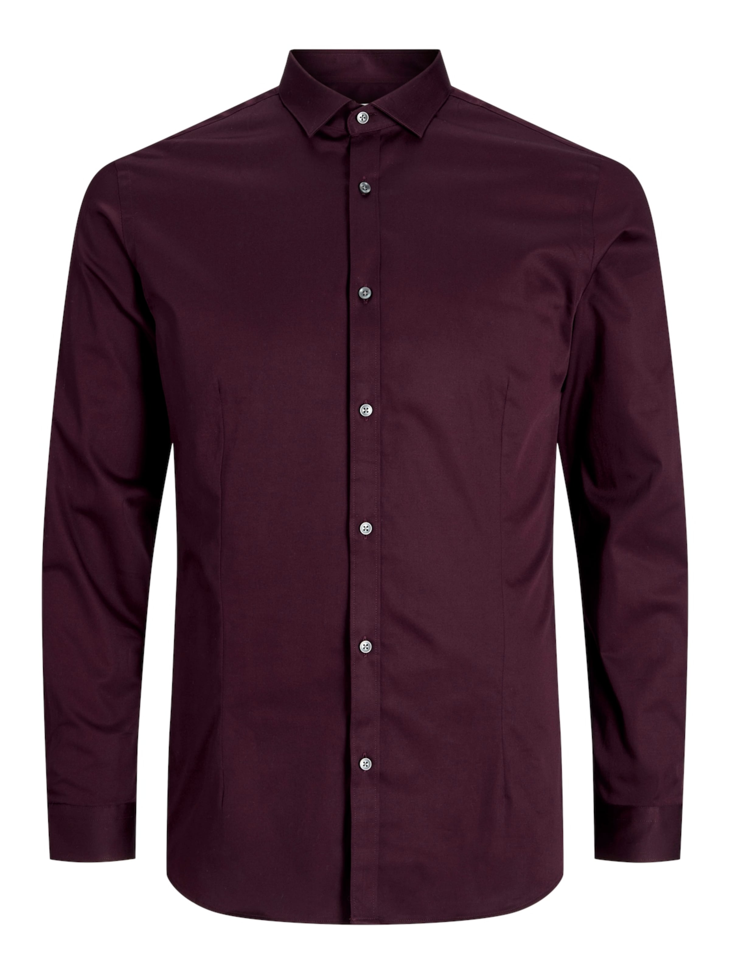 JACK & JONES Hemd 'Parma' in Lila: Vorderseite