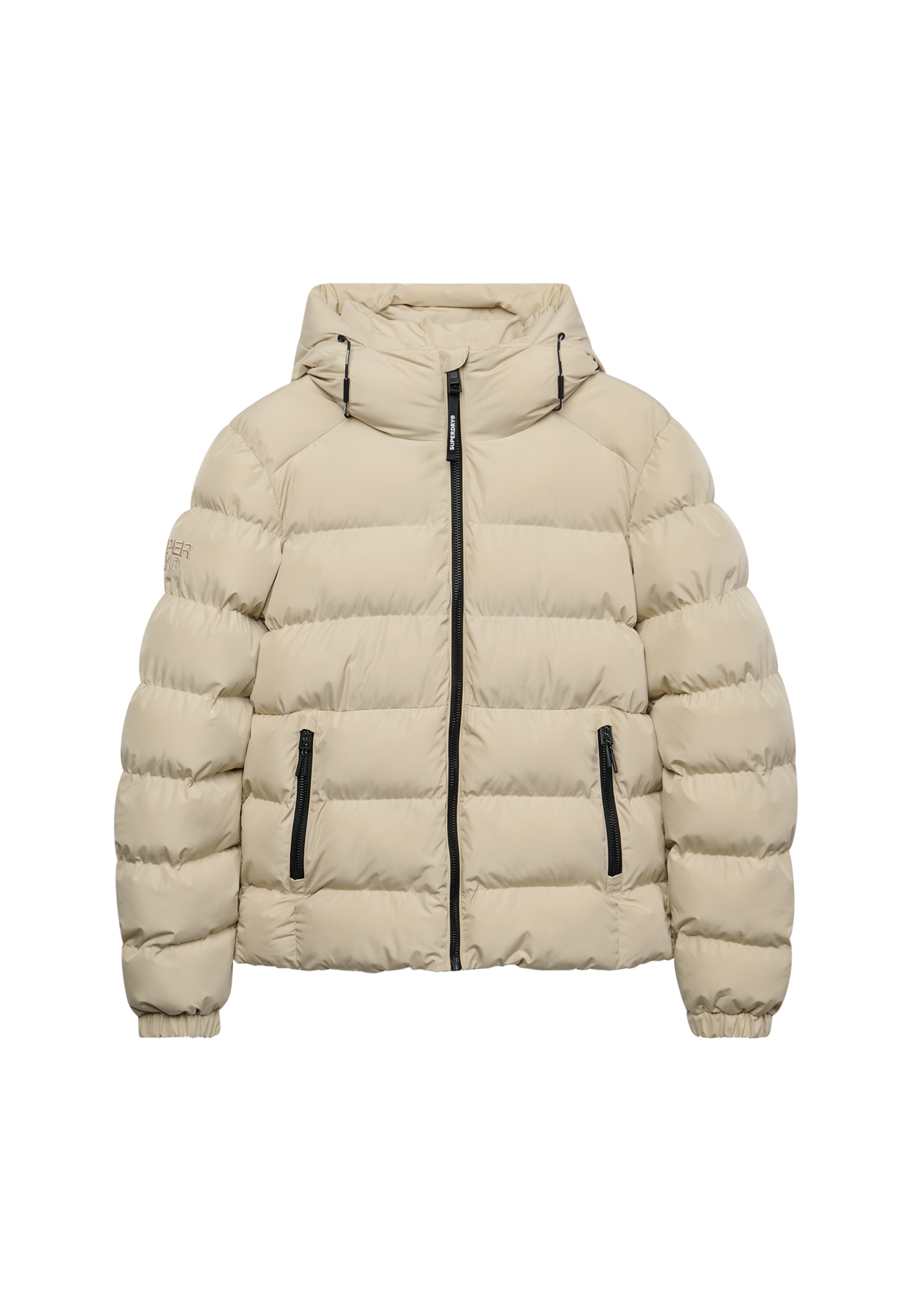Giacca invernale di Superdry & Co in bianco: frontale