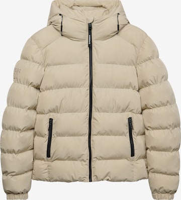 Giacca invernale di Superdry & Co in bianco: frontale