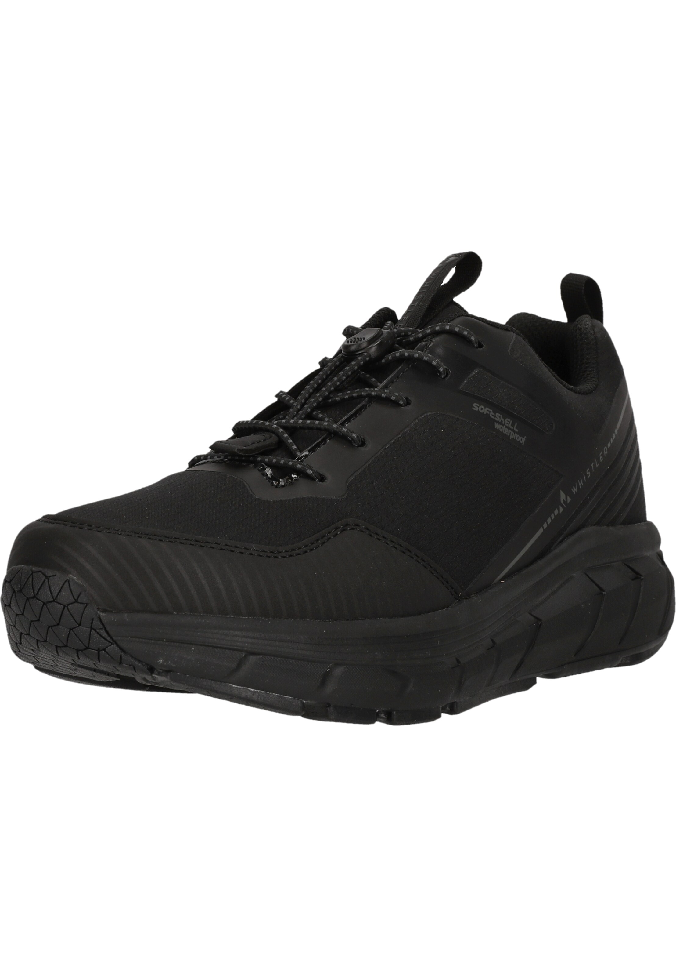 Whistler Flats 'Hank' in Black: front