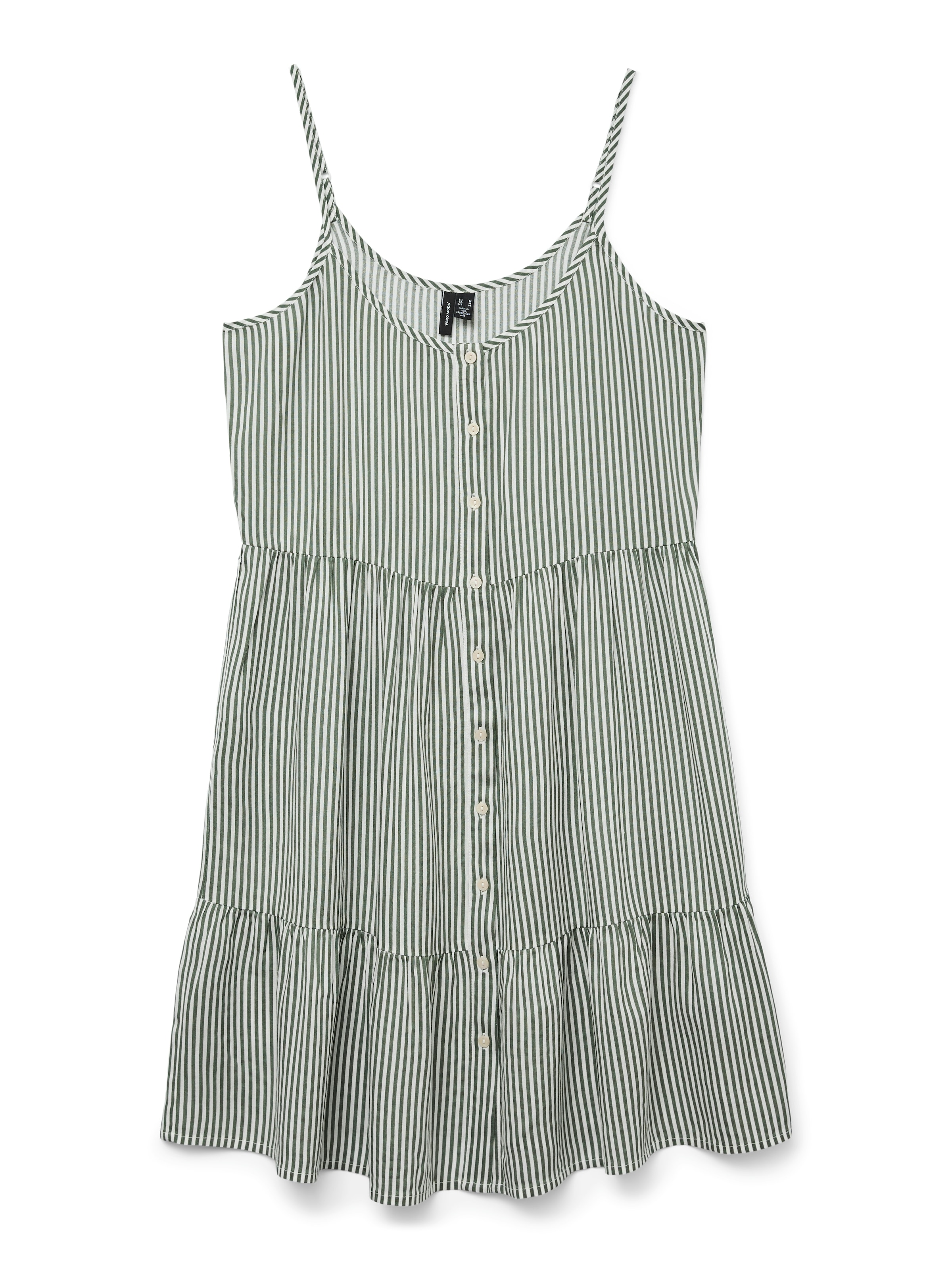 Robe &#x27;VMBumpy&#x27; VERO MODA en vert : devant