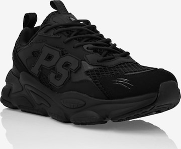 Plein Sport Sneakers 'Tiger' in Black: front