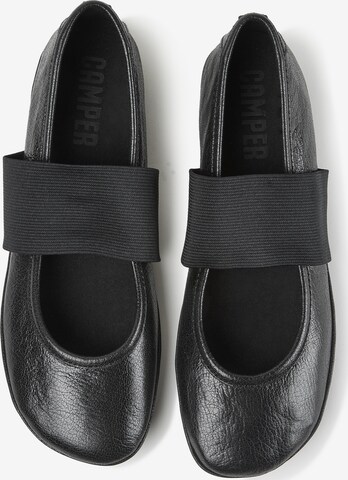 CAMPER Ballet Flats with Strap 'Right Nina' in Black