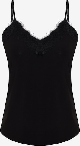 TrendyolTop - crna boja: prednji dio